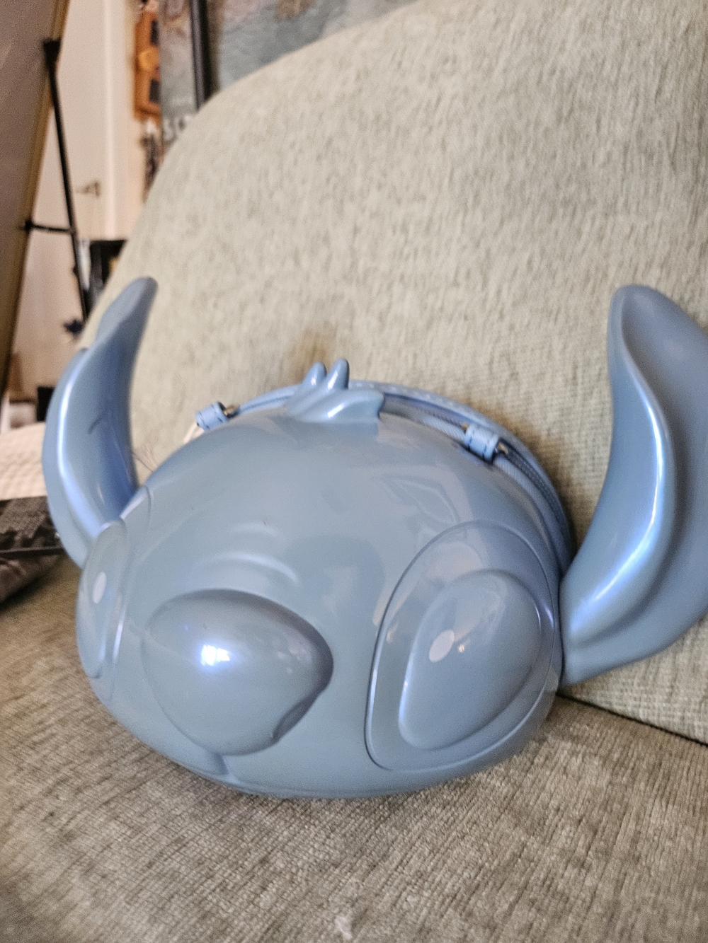 Loungefly Light Blue Stitch Hardcase Purse